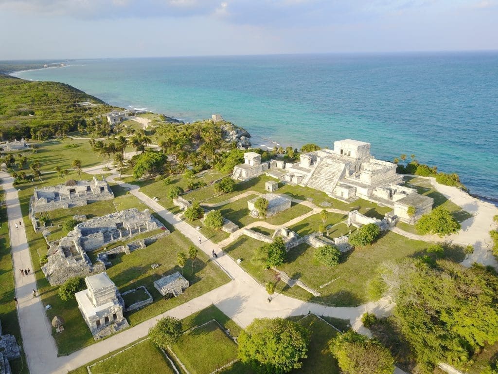 Tulum Ruins - Top View
