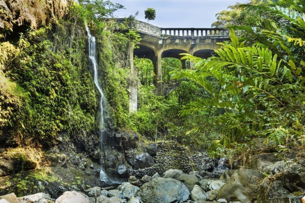 Road to Hana - Bridge on Wailua Nui Stream