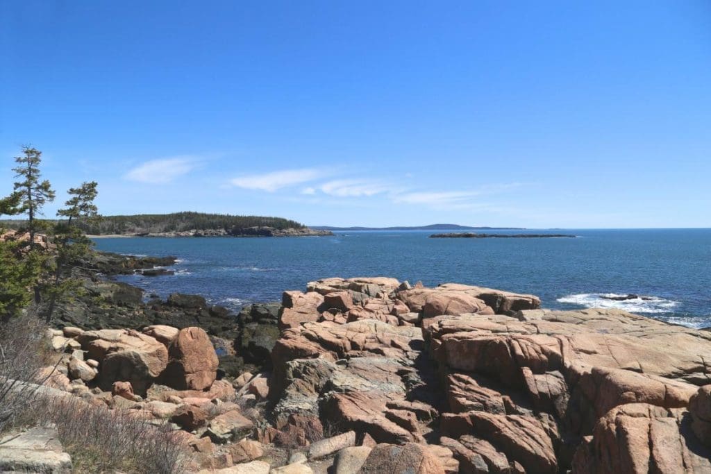 Coastline of Mount Desert Island