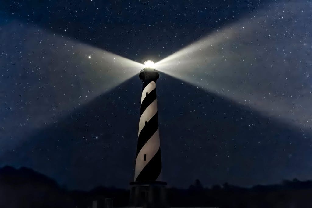 America’s tallest lighthouse, the Cape Hatteras