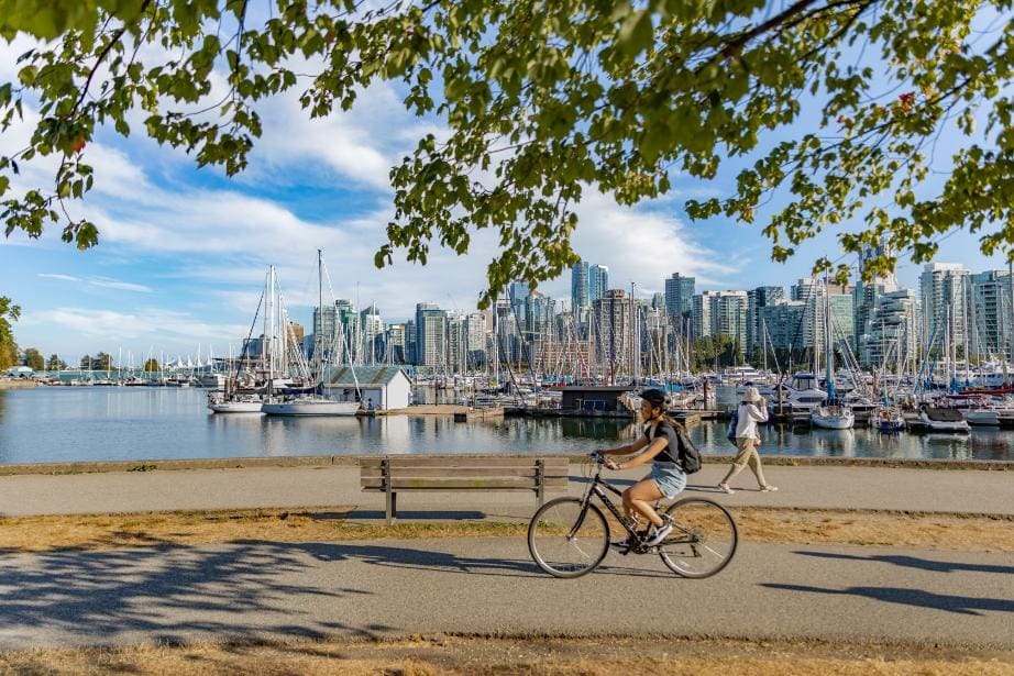 Vancouver in summer day