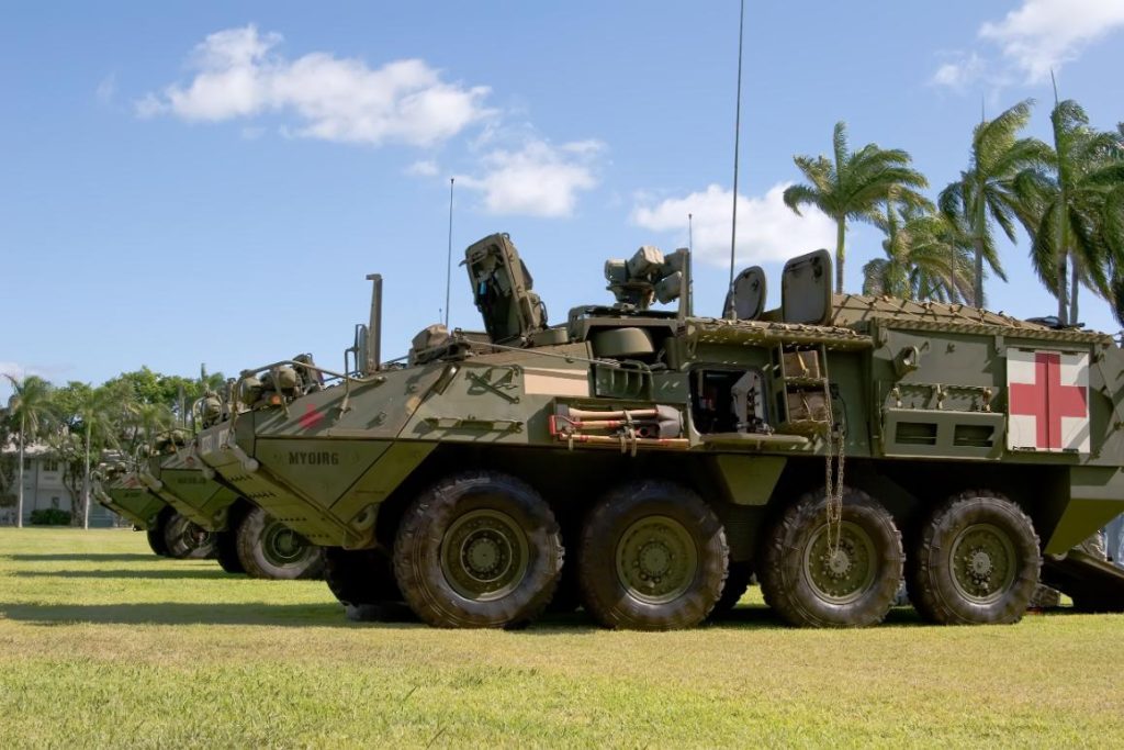 Medic configuration in front
