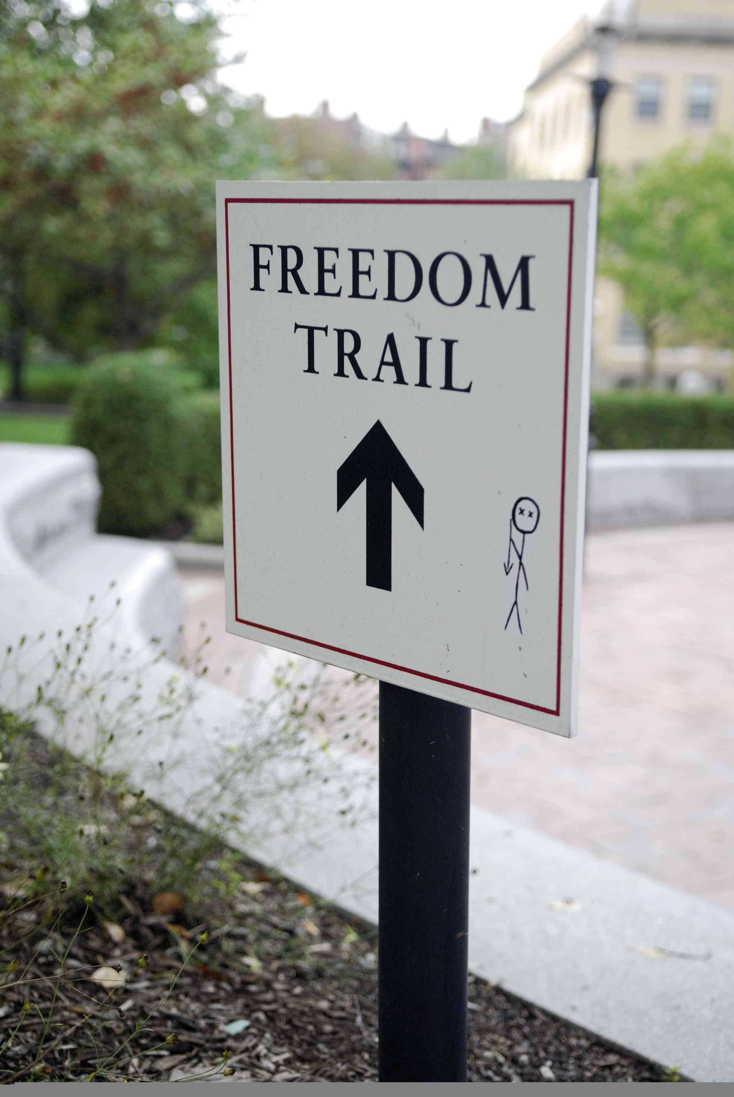 Is the Freedom Trail Marked?