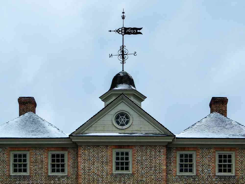 What is the oldest building in Colonial Williamsburg?