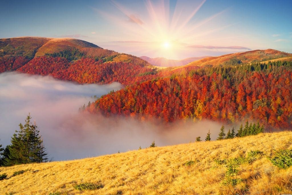 What is the best time to see fall colors in the Smoky Mountains?