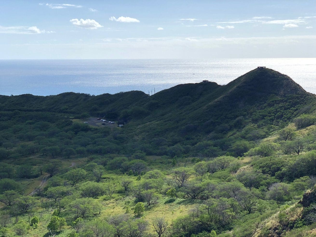 Can you drive up Diamond Head?