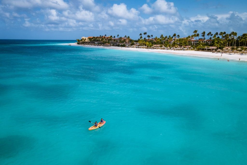 Where in the Caribbean is Aruba?