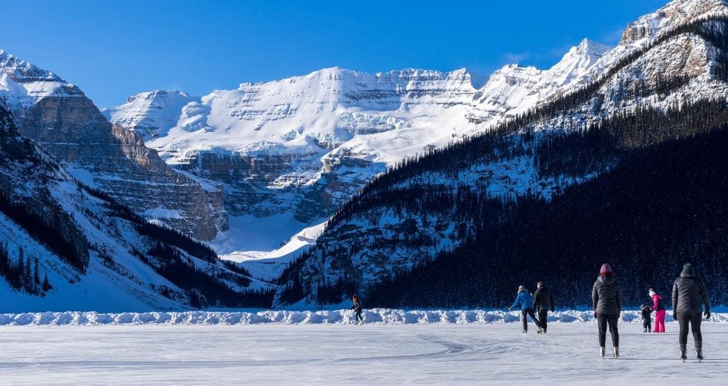 Can you visit Lake Louise by car?