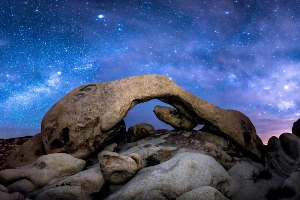 Is Joshua Tree’s lunar-like landscape the best place for moongazing?