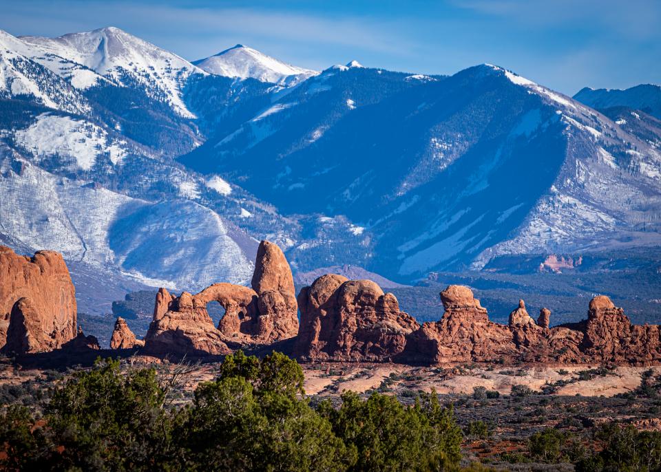 What makes the La Sal Mountains special?